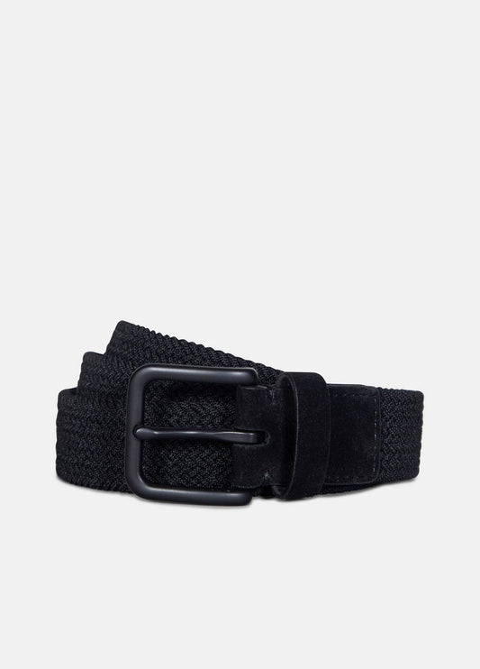 VINCE Men Men's 32mm Stretch-Woven Belt in Belts