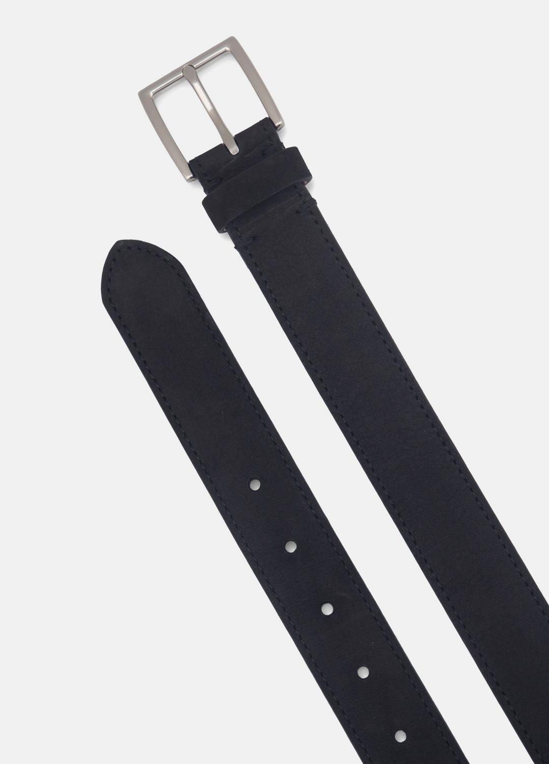 VINCE Men Men's 32mm Nubuck Leather Belt in Belts