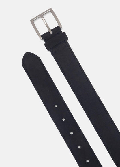 VINCE Men Men's 32mm Nubuck Leather Belt in Belts
