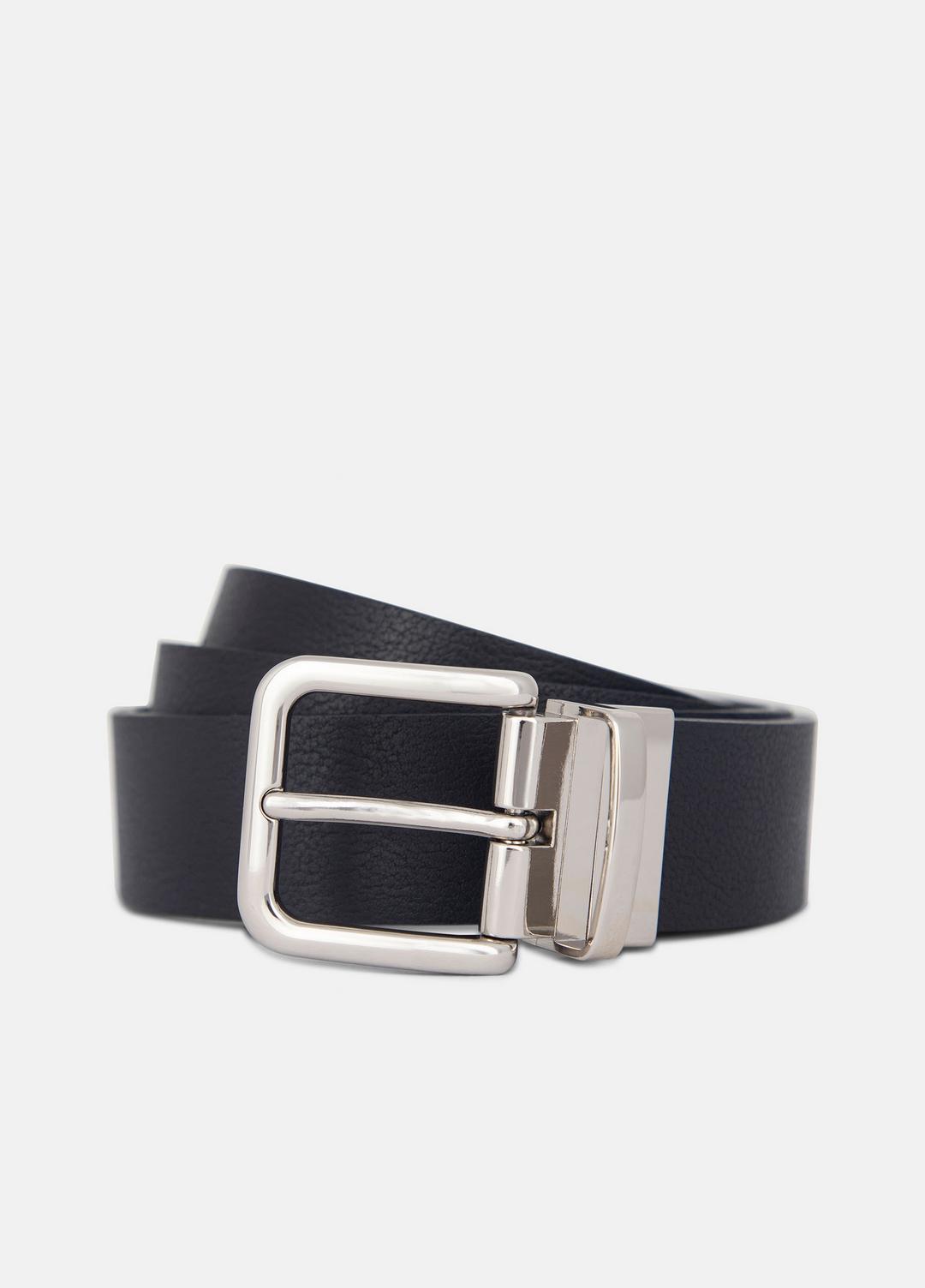 VINCE Men Men’s 32mm Reversible Leather Belt in Belts