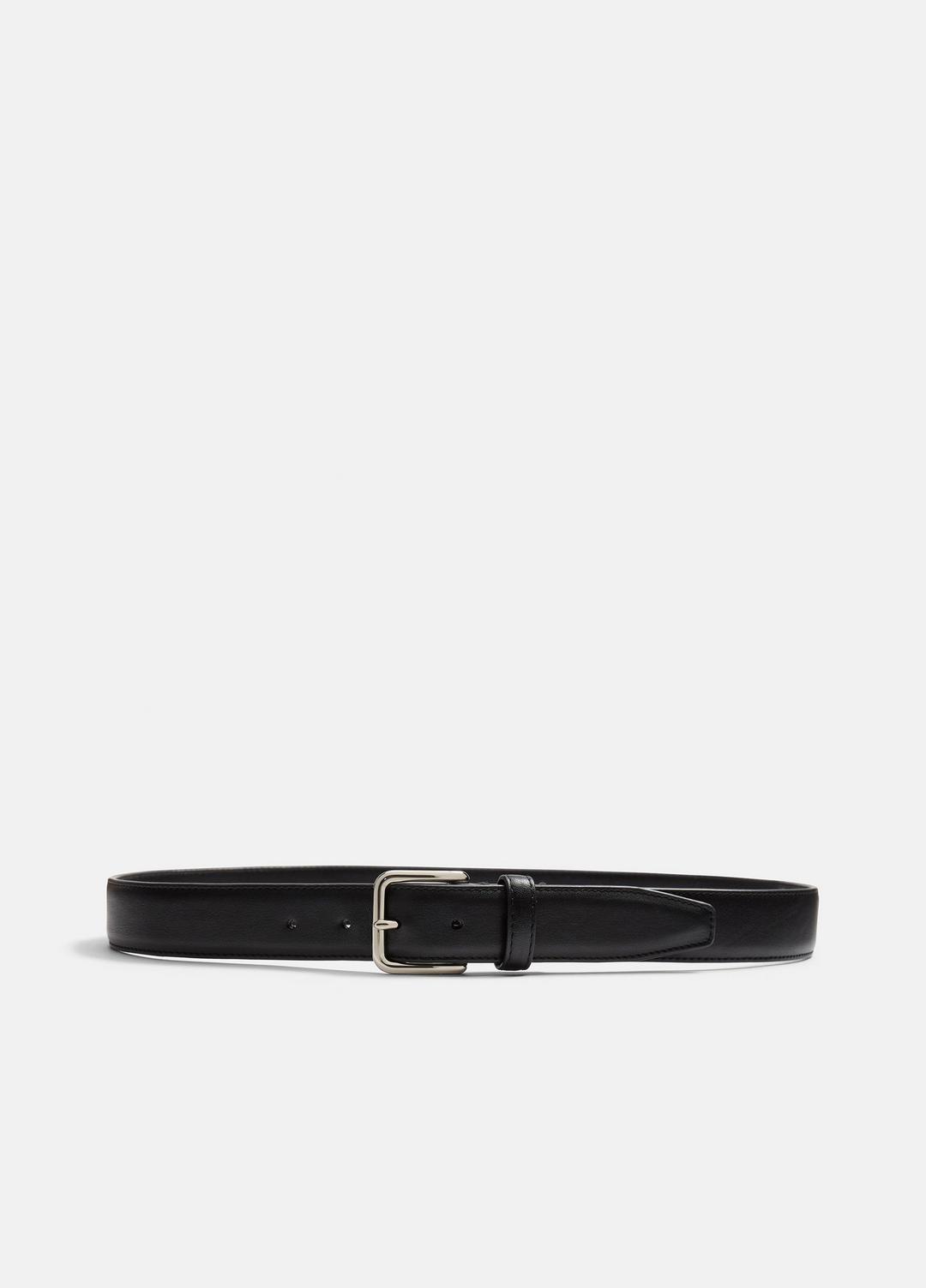 VINCE Men Men’s Classic Leather Belt in Belts