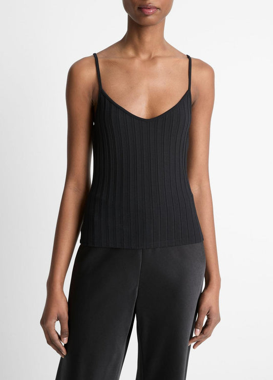 VINCE Sale Ribbed V-Neck Camisole in Shirts & Tees