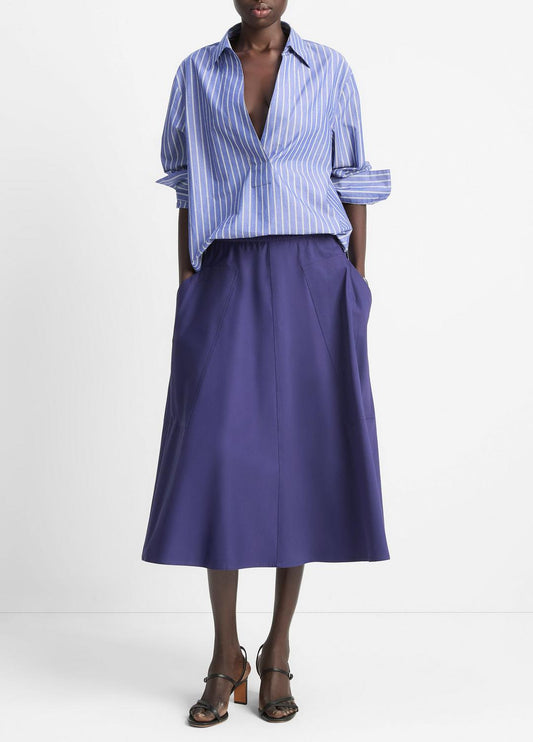 VINCE Sale Cotton Full Skirt in Dresses & Skirts