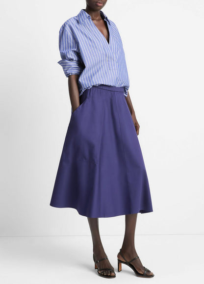 VINCE Sale Cotton Full Skirt in Dresses & Skirts
