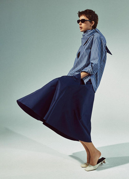 VINCE Sale Cotton Full Skirt in Dresses & Skirts