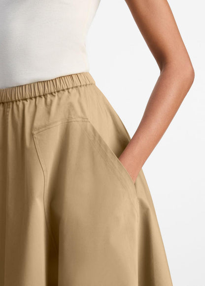VINCE Sale Cotton Full Skirt in Dresses & Skirts