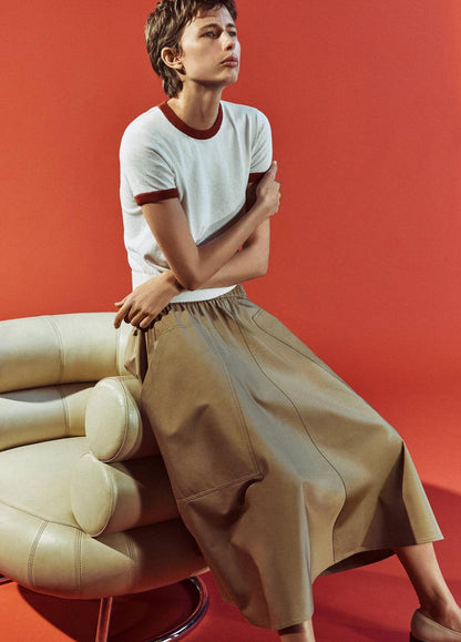 VINCE Sale Cotton Full Skirt in Dresses & Skirts
