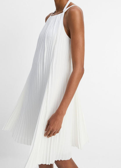 VINCE Sale Pintuck Pleated A-Line Dress in Dresses & Skirts