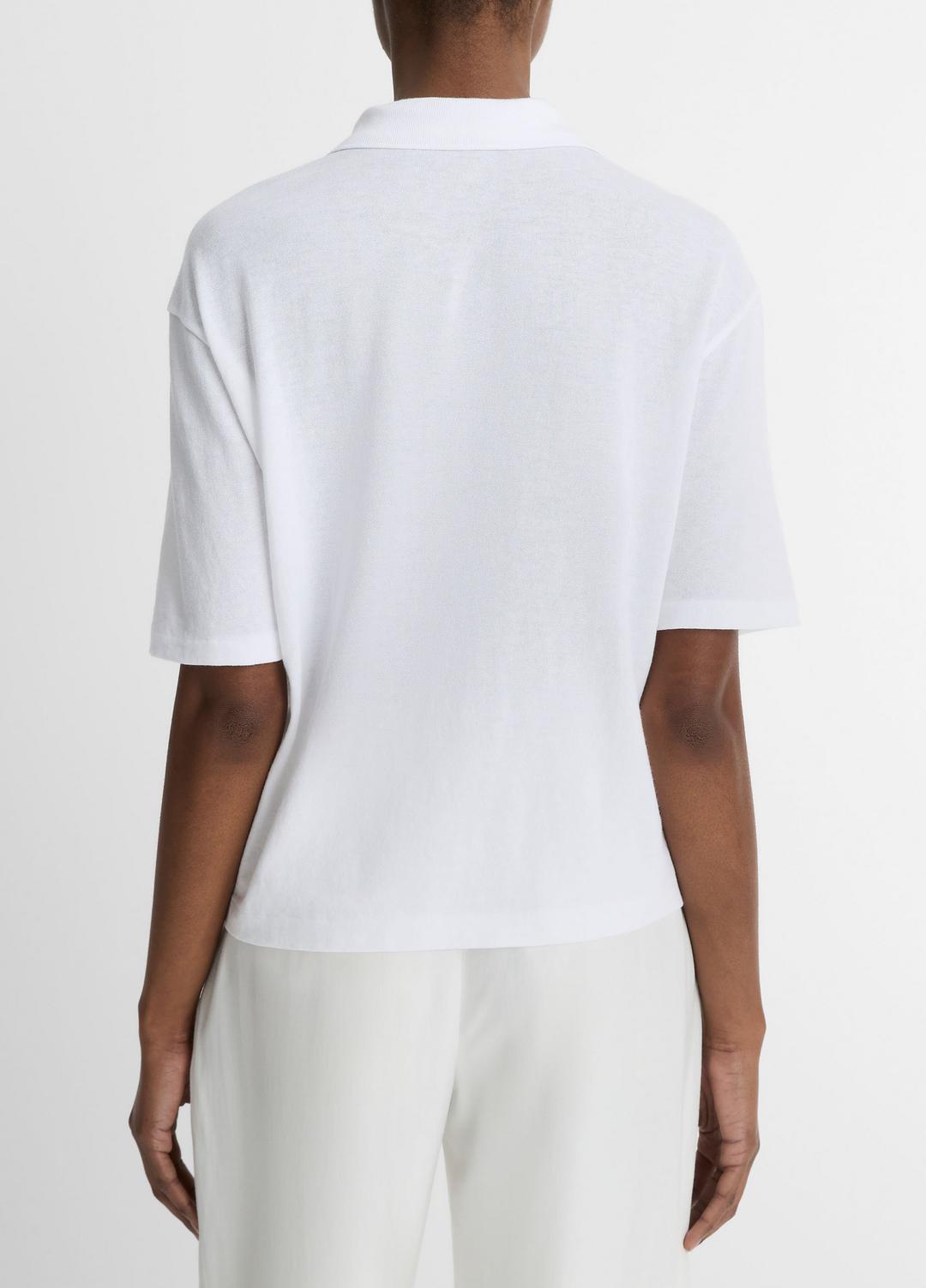 VINCE Sale Easy Cotton Polo Shirt in Shirts & Tees