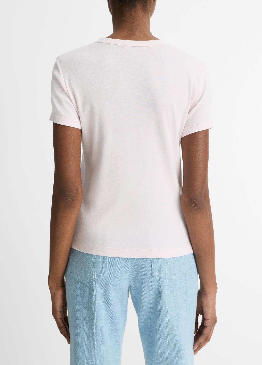 VINCE Sale Pima Cotton-Blend '90s Shrunken T-Shirt in Shirts & Tees