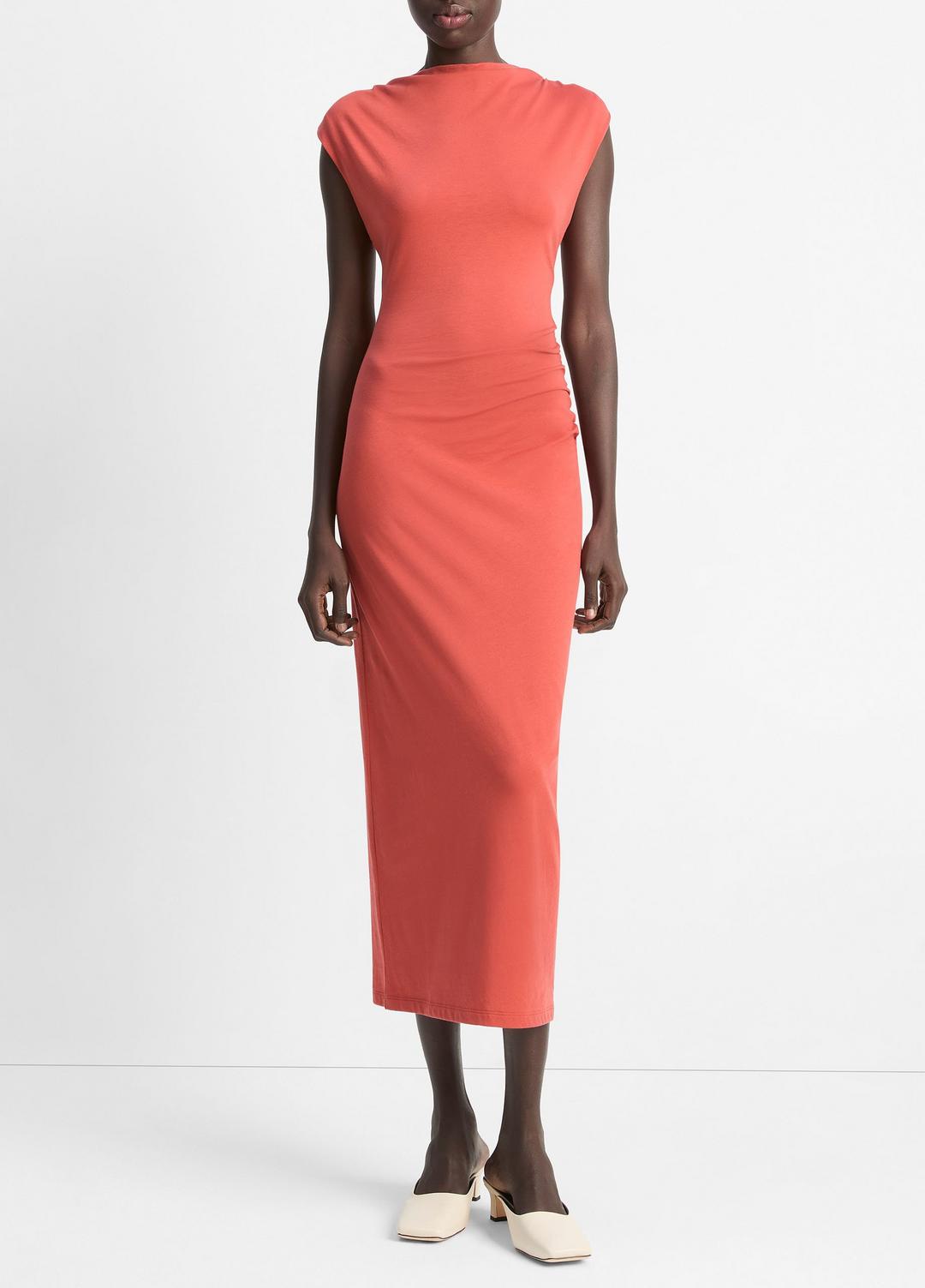 VINCE Sale Pima Cotton Muscle-Tee Dress in Dresses & Skirts