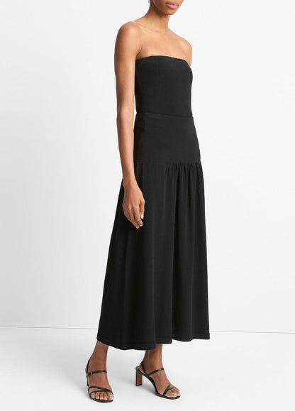 VINCE Sale Compact Drop-Waist Skirt in Dresses & Skirts