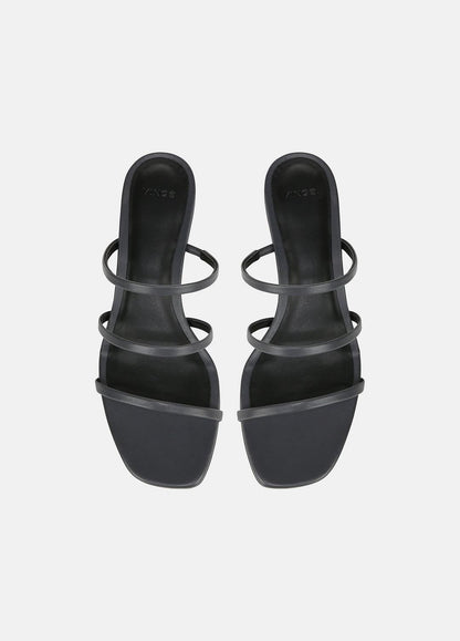 VINCE Sale Palm Springs Leather Heeled Sandal in Shoes