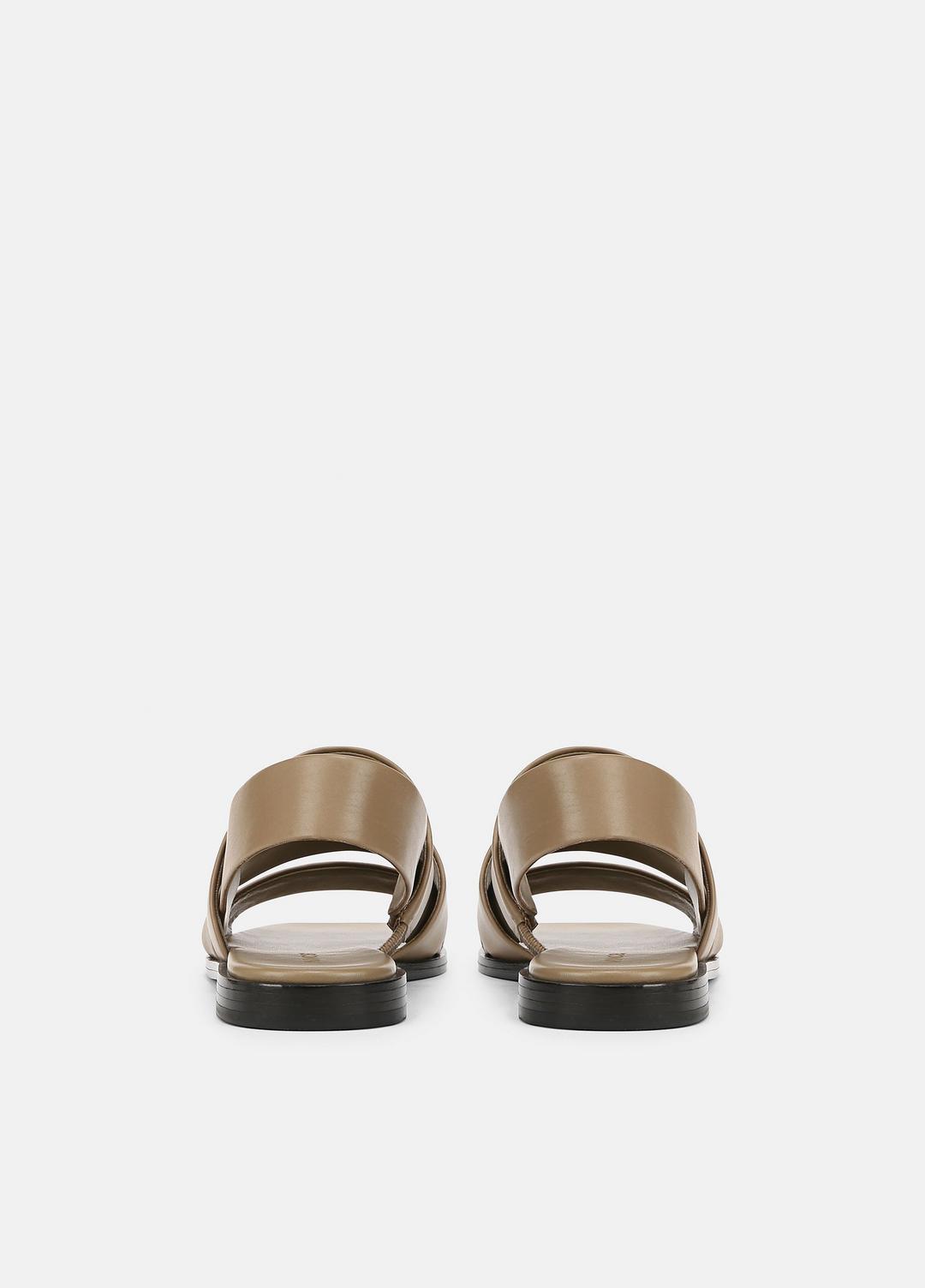 VINCE Sale Mazie Leather Slingback Sandal in Shoes