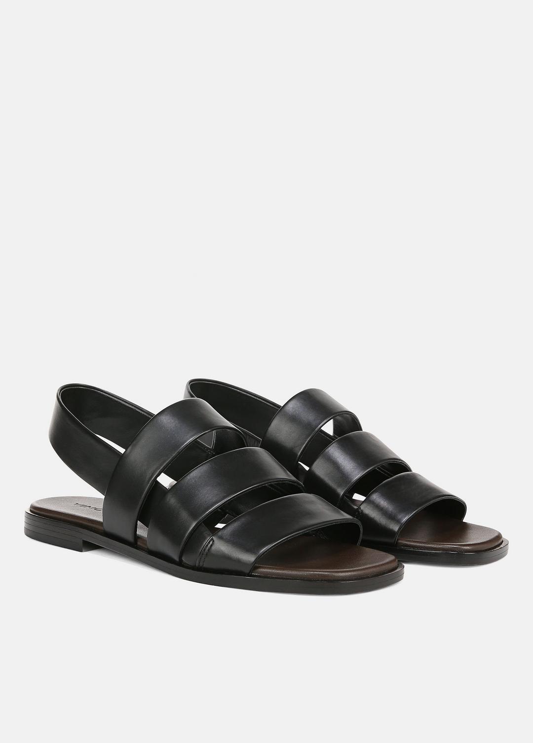 VINCE Sale Mazie Leather Slingback Sandal in Shoes
