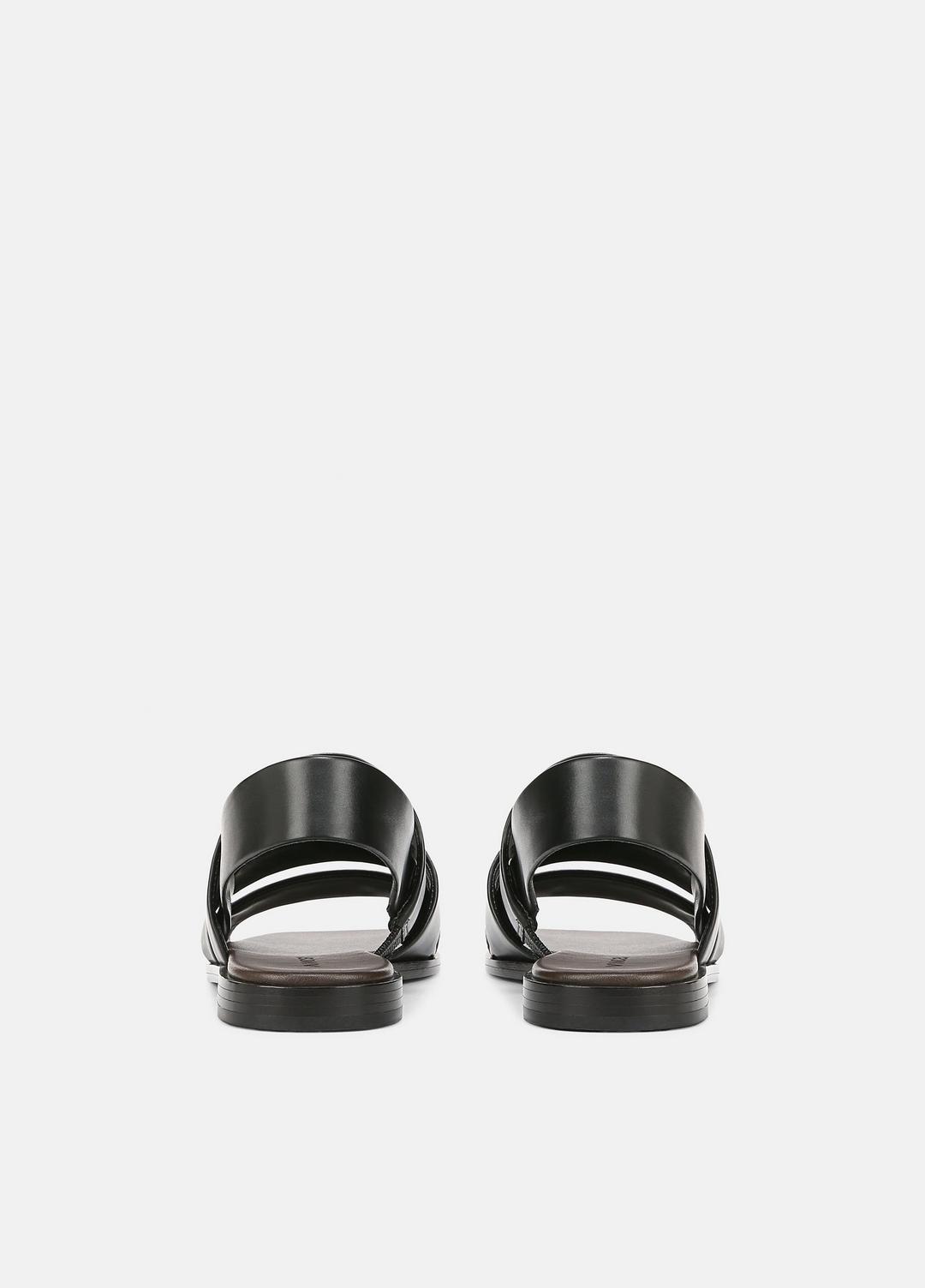 VINCE Sale Mazie Leather Slingback Sandal in Shoes