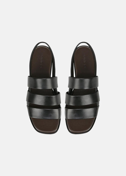 VINCE Sale Mazie Leather Slingback Sandal in Shoes