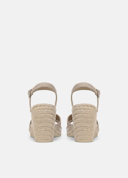 VINCE Sale Gwen Suede Espadrille Wedge Sandals in Shoes