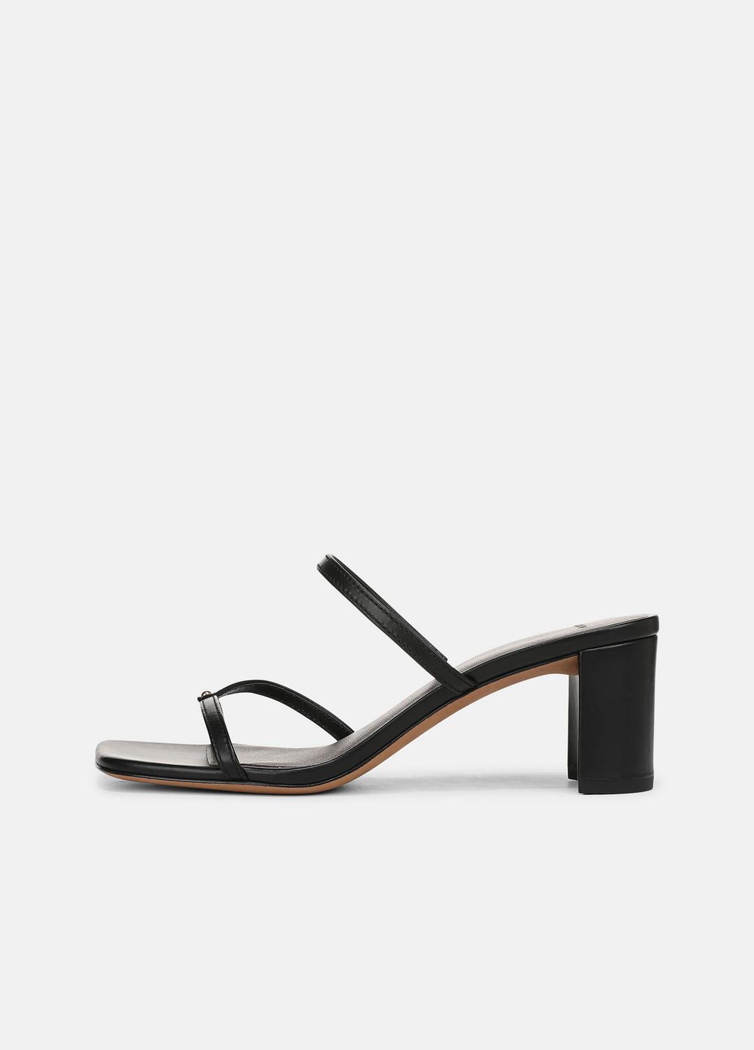 VINCE Sale Ona Leather Heeled Sandal in Shoes