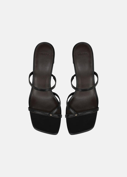 VINCE Sale Ona Leather Heeled Sandal in Shoes