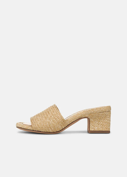 VINCE Sale Ariana Raffia Heeled Sandal in Shoes