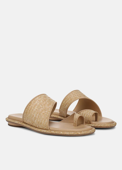 VINCE Sale Lukas Raffia Sandal in Shoes