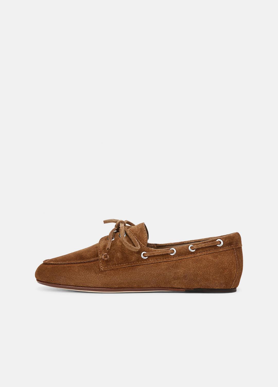 VINCE Sale Marin Suede Lace-Up Loafer in Shoes