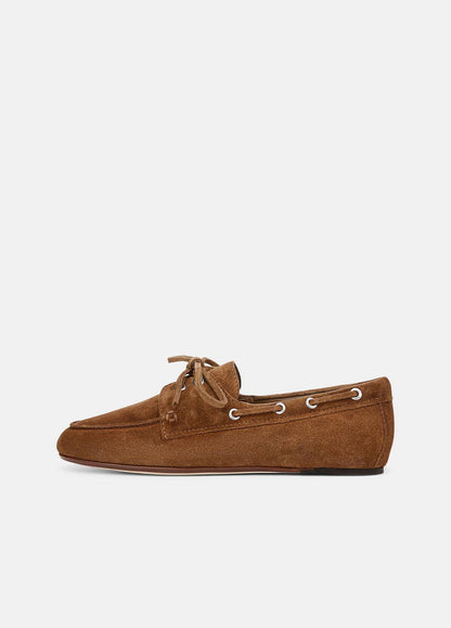 VINCE Sale Marin Suede Lace-Up Loafer in Shoes