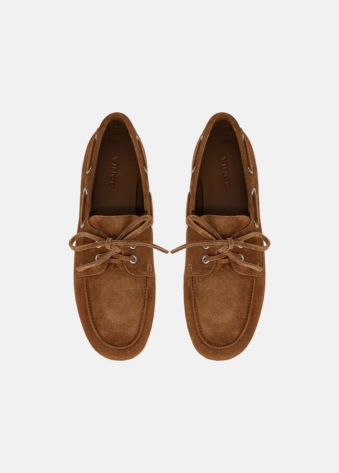 VINCE Sale Marin Suede Lace-Up Loafer in Shoes