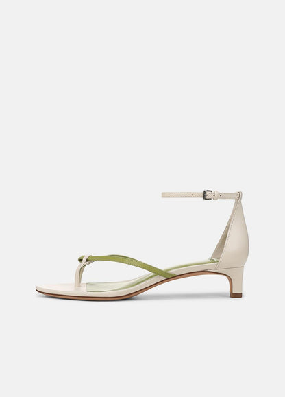 VINCE Sale Siri Leather Heeled Sandal in Shoes