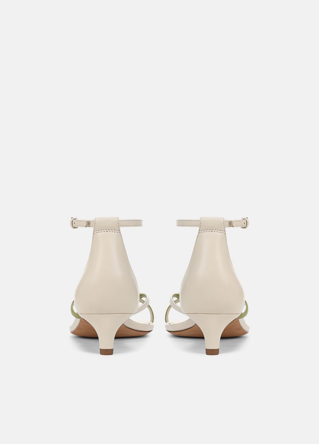 VINCE Sale Siri Leather Heeled Sandal in Shoes