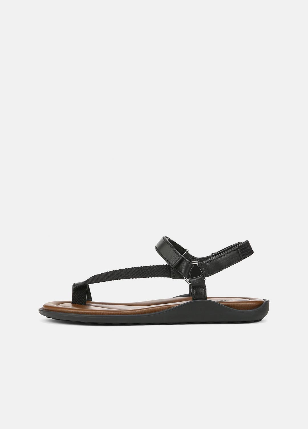 VINCE Sale Summer Leather & Canvas Sandal in Shoes
