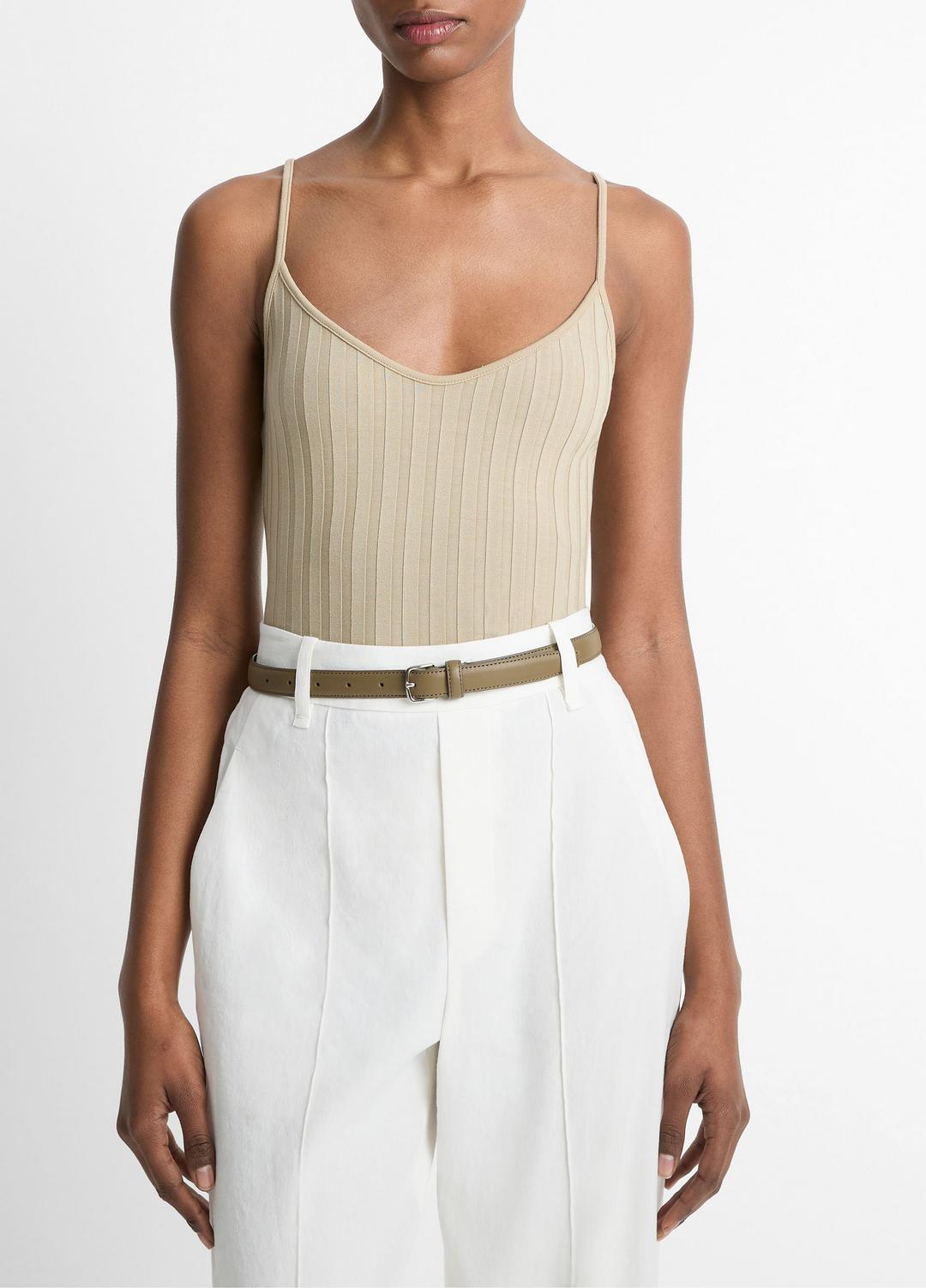 VINCE Sale Ribbed V-Neck Camisole in Shirts & Tees