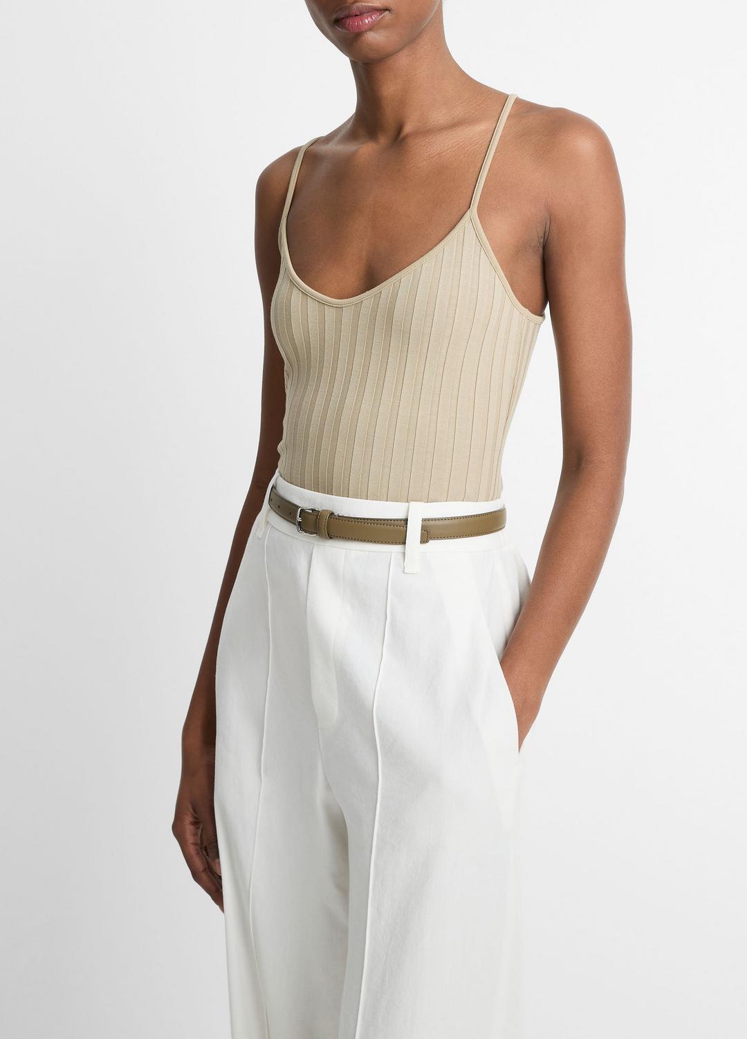 VINCE Sale Ribbed V-Neck Camisole in Shirts & Tees
