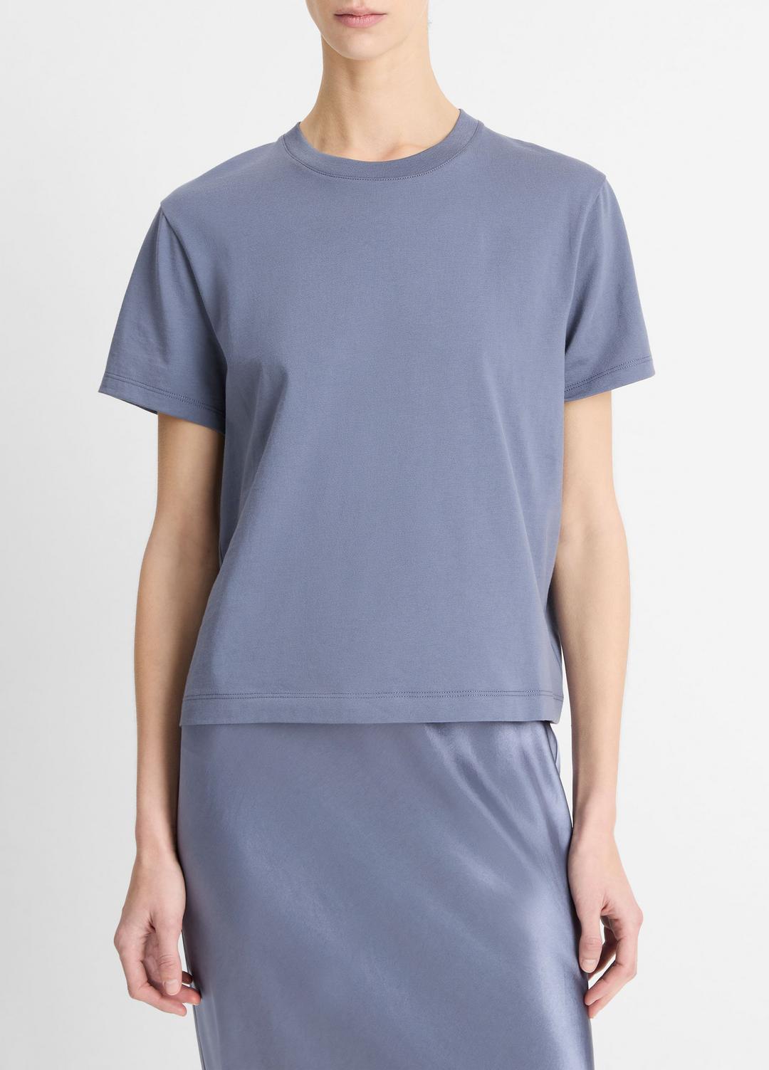 VINCE Sale Pima Cotton Crew Neck T-Shirt in Shirts & Tees