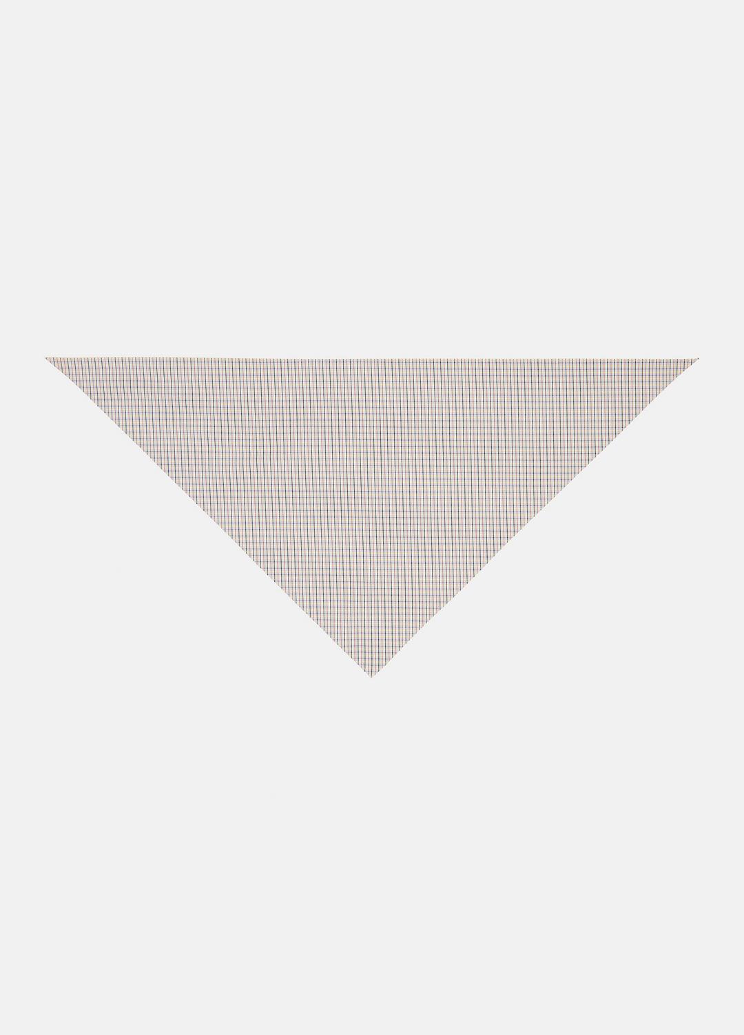 VINCE Sale Gardener's Check Cotton Headkerchief in Accessories