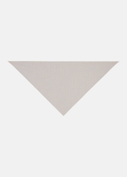 VINCE Sale Gardener's Check Cotton Headkerchief in Accessories