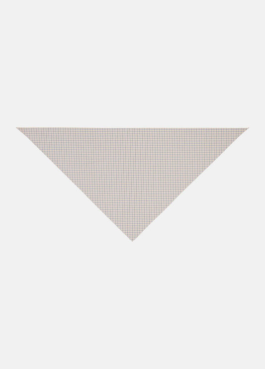 VINCE Sale Gardener's Check Cotton Headkerchief in Accessories