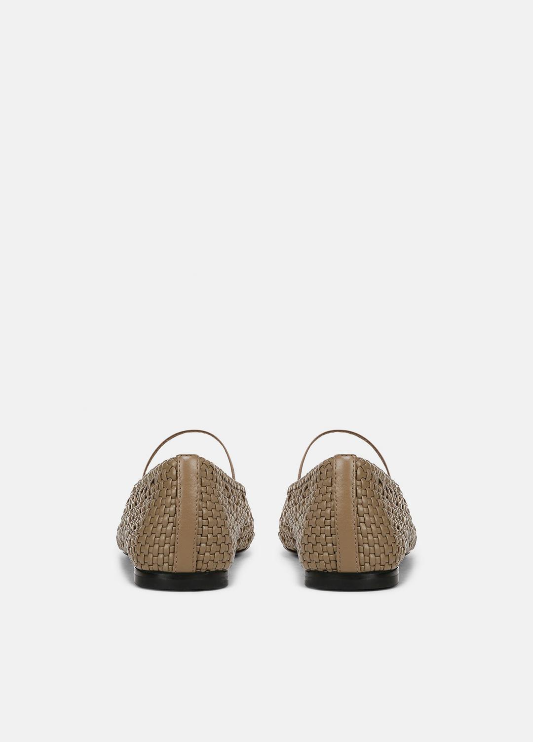 VINCE Sale Vivian Leather Mary Jane Flat in Shoes