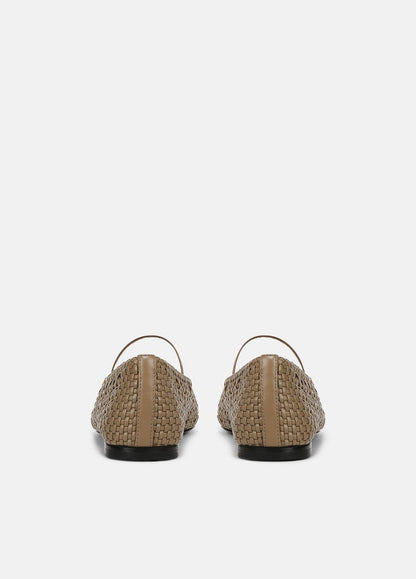 VINCE Sale Vivian Leather Mary Jane Flat in Shoes