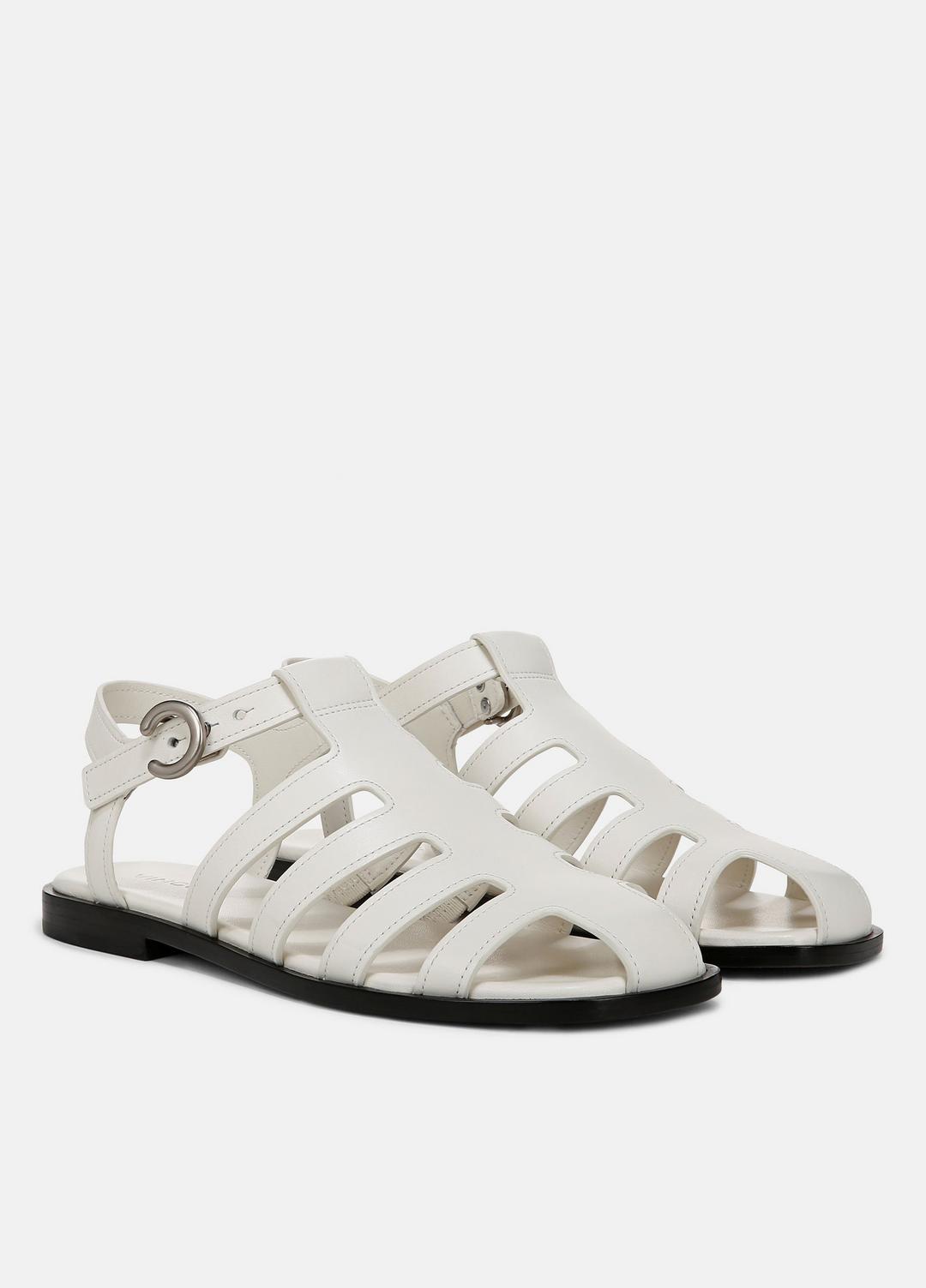 VINCE Sale Melina Leather Fisherman Sandal in Shoes