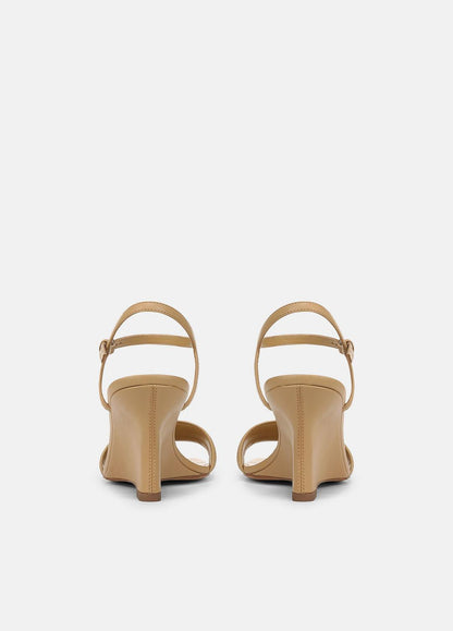 VINCE Sale Prema Leather Wedge Sandal in Shoes
