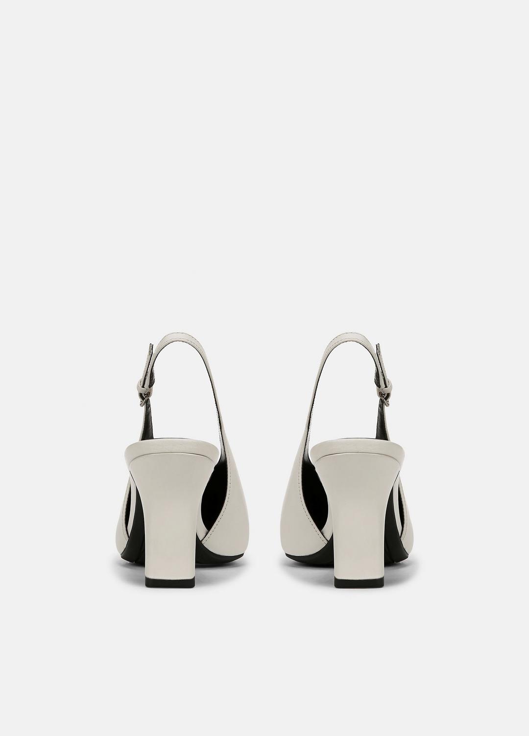 VINCE Sale Devi Leather Slingback Pump in Shoes