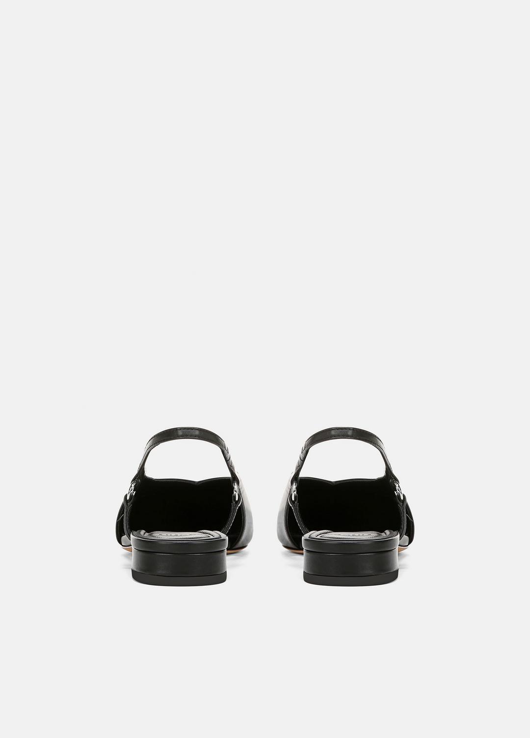 VINCE Sale Ines Leather Slingback Flat in Shoes