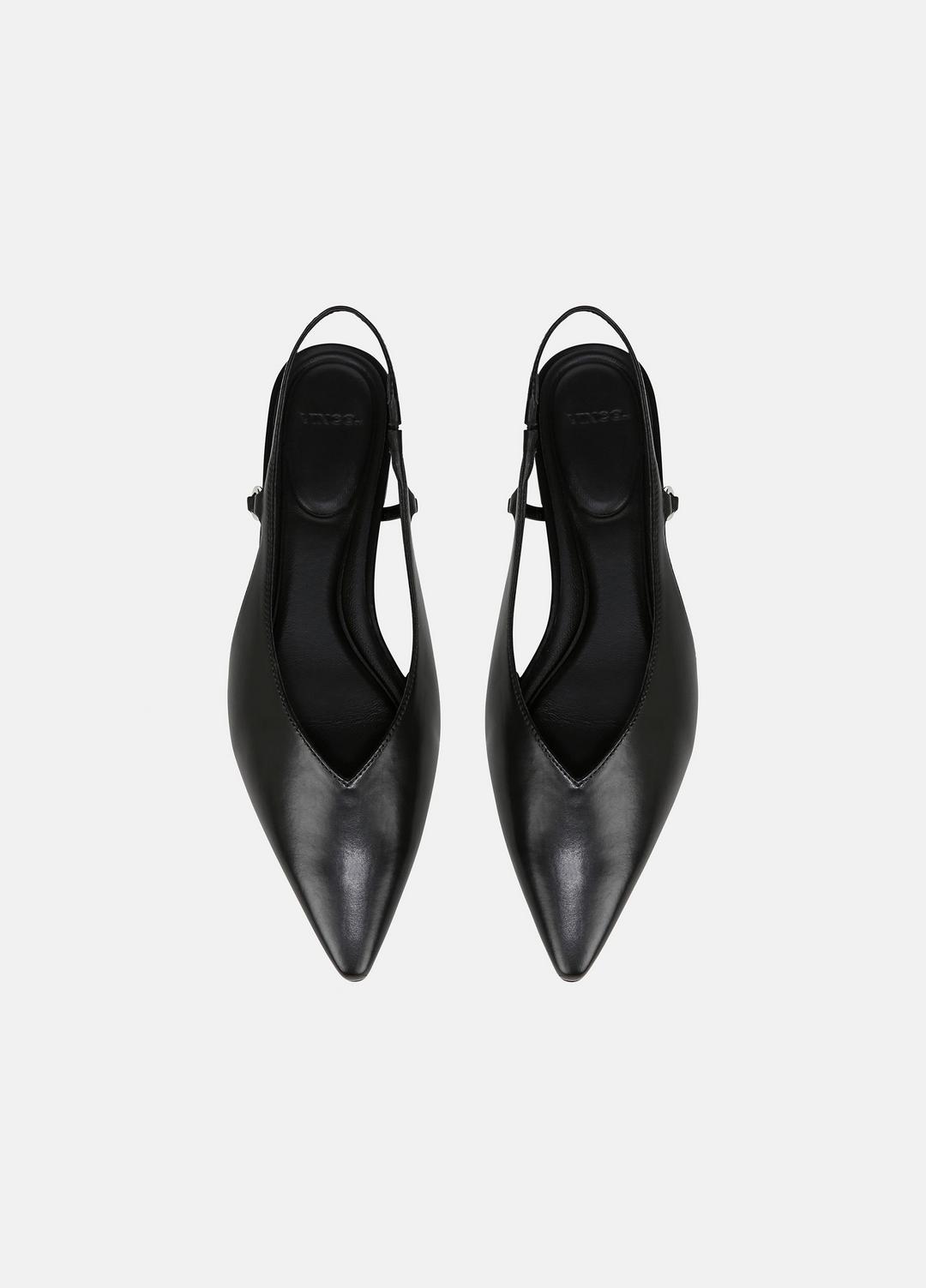 VINCE Sale Ines Leather Slingback Flat in Shoes