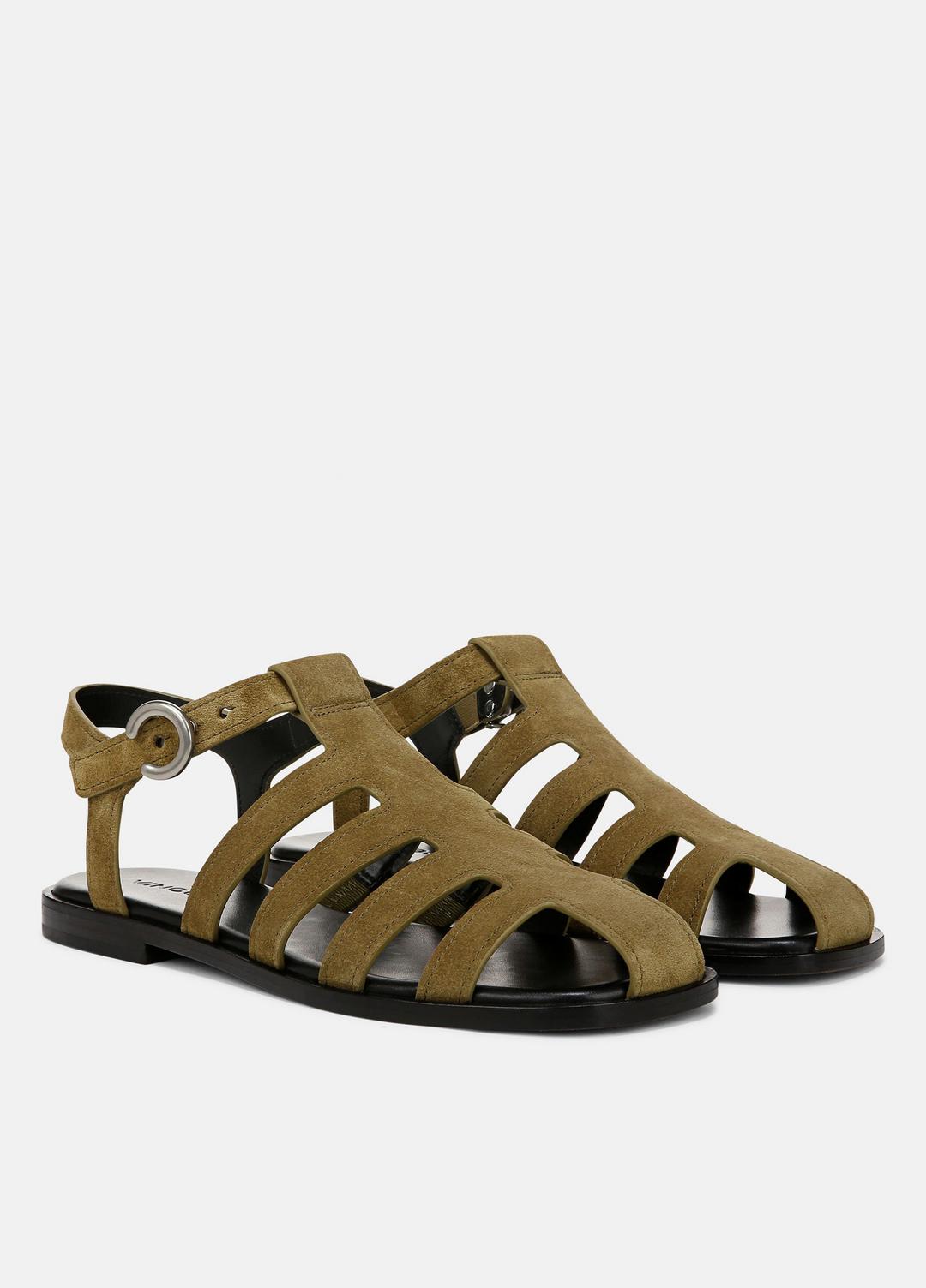 VINCE Sale Melina Suede Fisherman Sandal in Shoes