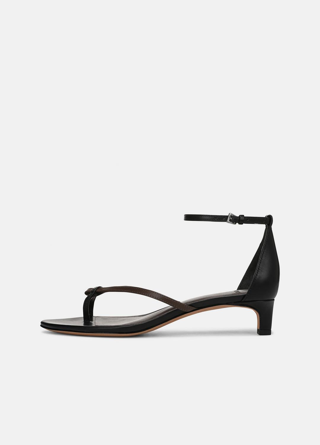 VINCE Sale Siri Leather Heeled Sandal in Shoes