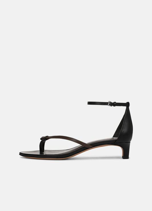 VINCE Sale Siri Leather Heeled Sandal in Shoes
