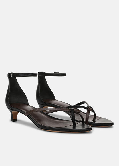 VINCE Sale Siri Leather Heeled Sandal in Shoes