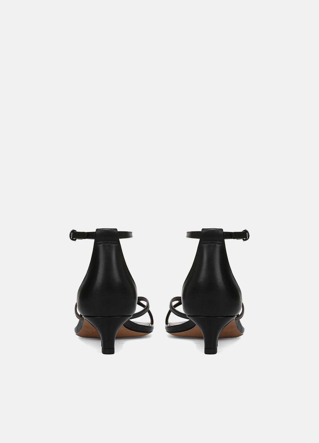 VINCE Sale Siri Leather Heeled Sandal in Shoes